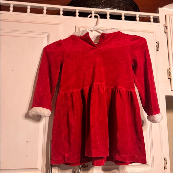 GYMBOREE holiday velvet dress size 5 toddler - Picture 5 of 8